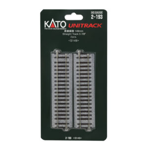 Kato HO - Unitrack 149mm (5-7/8") Straight Track - 2 Pack