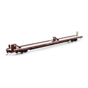 Athearn Genesis HO 89' Flat Car Trailer Train "Brown"