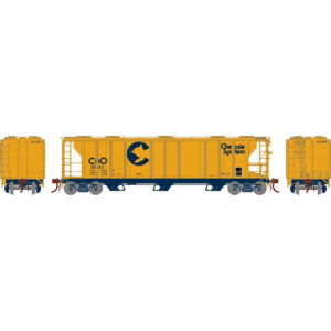 Athearn Genesis HO PS-2 2893 3 Bay Covered Hopper Chessie System "C&O"