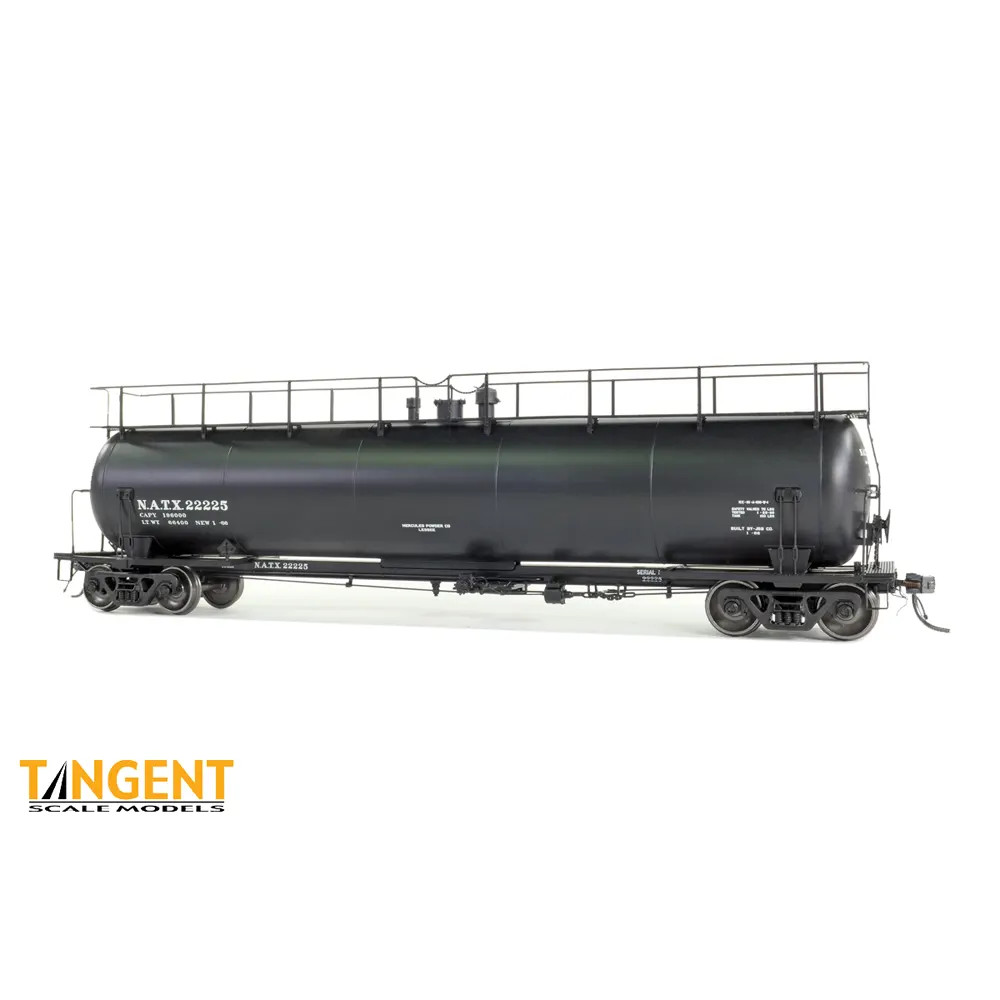 Tangent HO NACC 20,500 Gallon Non-Insulated Tank Car NATX "As Delivered"