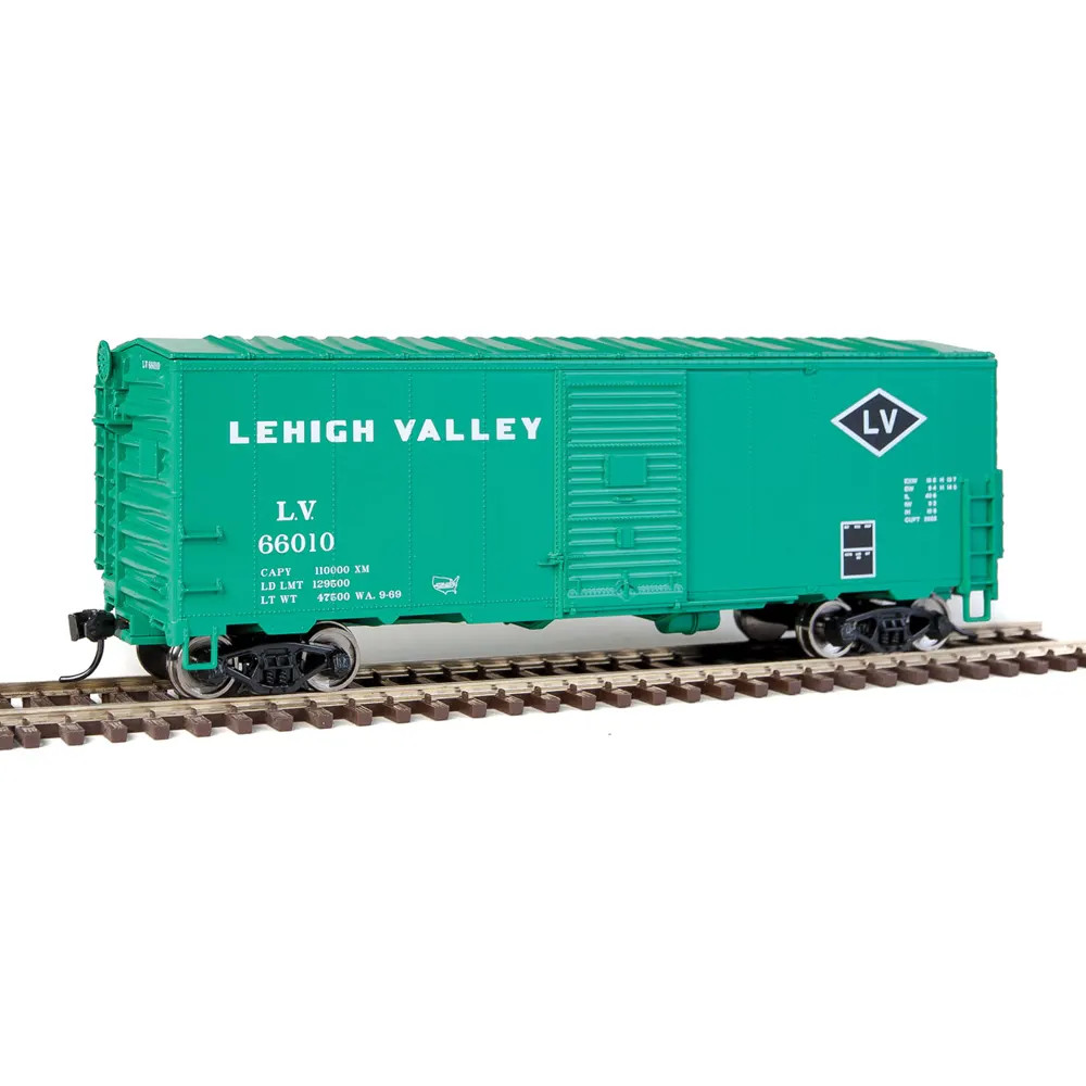 Walthers Mainline HO 40' 1948 AAR Modernized Box Car Lehigh Valley