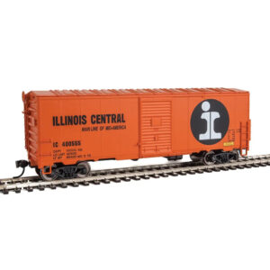 Walthers Mainline HO 40' 1948 AAR Modernized Box Car Illinois Central