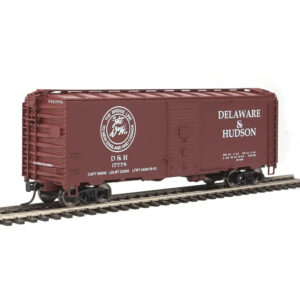 Walthers Mainline HO 40' 1944 AAR Box Car Delaware & Hudson