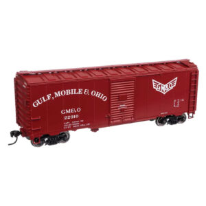 Walthers Mainline HO 40' 1944 AAR Box Car Gulf Mobile & Ohio
