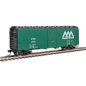 Walthers Mainline HO 40' PS-1 Box Car Vermont Railway
