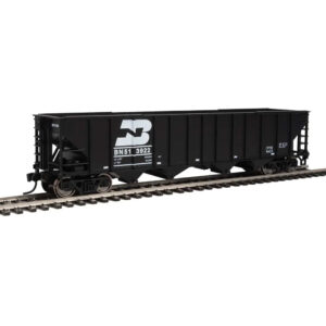 Walthers Mainline HO 100 Ton Quad Hopper Burlington Northern "3 Line"