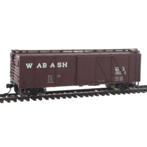 Walthers Mainline HO 40' Wood Box Car Wabash