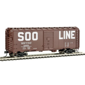 Walthers Mainline HO 40' Modified 1937 AAR Box Car Soo Line