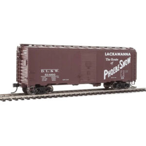 Walthers Mainline HO 40' Modified 1937 AAR Box Car Delaware Lackawanna & Western