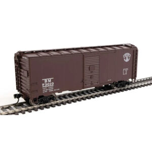 Walthers Mainline HO 40' Modified 1937 AAR Box Car Boston & Maine
