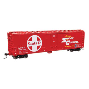 Walthers Mainline HO 50' PC&F Insulated Box Car Santa Fe