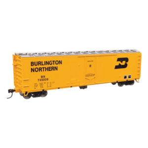 Walthers Mainline HO 50' PC&F Insulated Box Car Burlington Northern "Yellow"