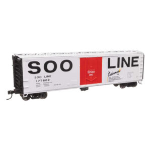 Walthers Mainline HO 50' PC&F Insulated Box Car Soo Line