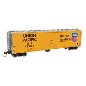 Walthers Mainline HO 50' PC&F Insulated Box Car Union Pacific "We Can Handle It"