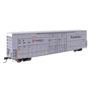 Walthers Mainline HO 60' High Cube Horizontal Post Box Car Ferromex
