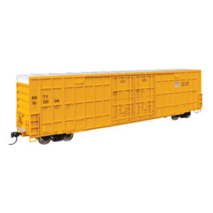Walthers Mainline HO 60' High Cube Horizontal Post Box Car Union Pacific "BKTY, High Reporting Mark"