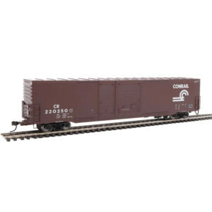 Walthers Mainline HO 60' PS Auto Parts 10' & 6' Double Door Box Car Conrail