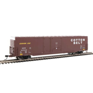 Walthers Mainline HO 60' PS Auto Parts 10' & 6' Double Door Box Car Cotton Belt