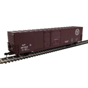 Walthers Mainline HO 60' PS Auto Parts 10' & 6' Double Door Box Car Missouri Pacific
