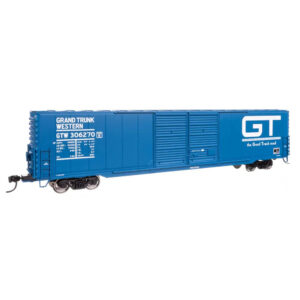 Walthers Mainline HO 60' PS Auto Parts 8' & 8' Double Door Box Car Grand Trunk