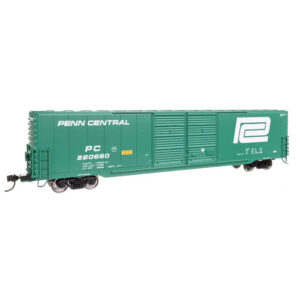 Walthers Mainline HO 60' PS Auto Parts 8' & 8' Double Door Box Car Penn Central