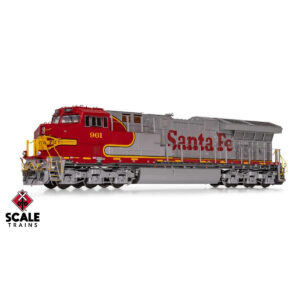 ScaleTrains HO Rivet Counter Tier 4 ET44ACH Santa Fe "Fantasy" w/ DCC & Sound