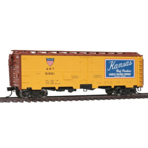 Walthers Mainline HO 40' Steel Meat Reefer Kansas Packing Company