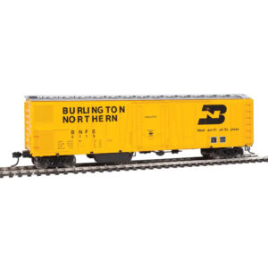Walthers Mainline HO 50' Mechanical Reefer Burlington Northern "Yellow"