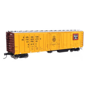 Walthers Mainline HO 50' Mechanical Reefer Chicago Burlington & Quincy "BRMX"