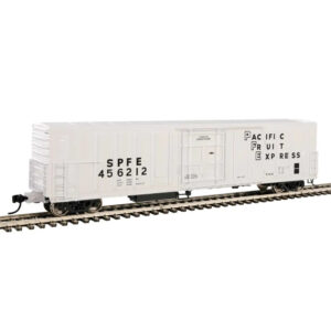Walthers Mainline HO 57' Mechanical Reefer Pacific Fruit Express "SPFE, White with Shadow Lettering"