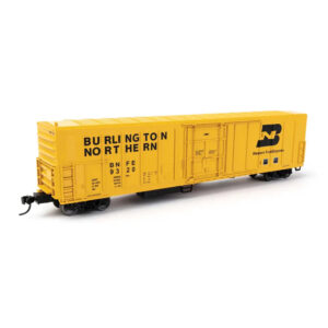 Walthers Mainline HO 57' Mechanical Reefer Burlington Northern "Yellow"