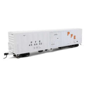 Walthers Mainline HO 57' Mechanical Reefer Pacific Fruit Express "White, Orange Lettering"