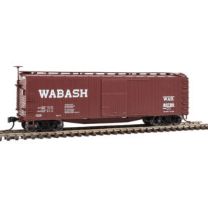 Walthers Mainline HO 40' USRA Double Sheathed Wood Box Car Wabash