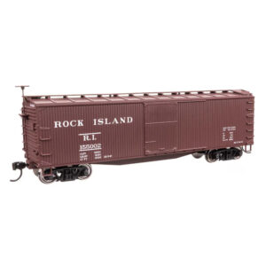 Walthers Mainline HO 40' USRA Double Sheathed Wood Box Car Rock Island