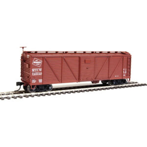 Walthers Mainline HO 40' ARA Single Sheathed Wood Box Car Milwaukee Road "Murphy Ends"