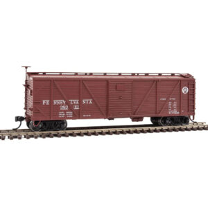Walthers Mainline HO 40' ARA Single Sheathed Wood Box Car Pennsylvania "Circle Keystone, Murphy Ends"