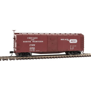 Walthers Mainline HO 40' USRA Steel Rebuilt Box Car Chicago & North Western