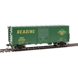 Walthers Mainline HO 40' ACF Modernized Welded Box Car Reading
