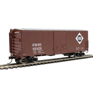 Walthers Mainline HO 40' ACF Modernized Welded Box Car Erie