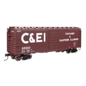 Walthers Mainline HO 40' PS-1 Box Car Chicago & Eastern Illinois