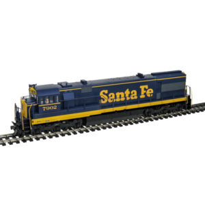 Atlas HO U28CG Santa Fe "Bookend" w/ DCC & Sound