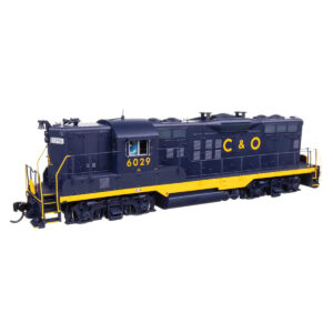 Walthers Proto HO GP9 Phase II Chesapeake & Ohio "Large C&O"