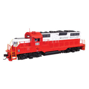 Walthers Proto HO GP9 Phase II Low Nose Western Maryland "Circus"