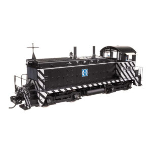 SALE - Walthers Proto HO NW2 Santa Fe "Zebra Stripes"