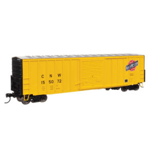 Walthers Mainline HO 50' ACF Box Car Chicago & North Western "Yellow"