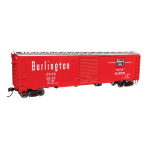Walthers Mainline HO 50' AAR Box Car Chicago Burlington & Quincy