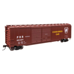 Walthers Mainline HO 50' Improved AAR Double Door Box Car Pennsylvania "Plain Keystone"