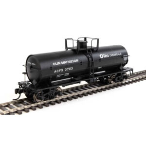 Walthers Mainline HO 36' Chemical Tank Car Olin Chemicals "ACFX"