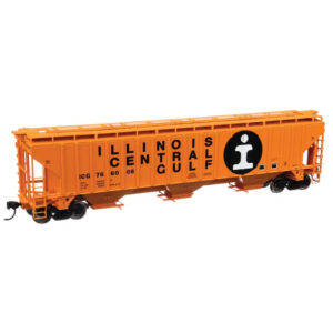 Walthers Mainline HO Trinity 4750 Covered Hopper Illinois Central Gulf
