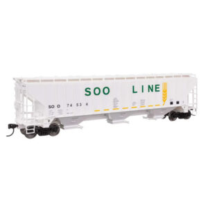Walthers Mainline HO Trinity 4750 Covered Hopper Soo Line